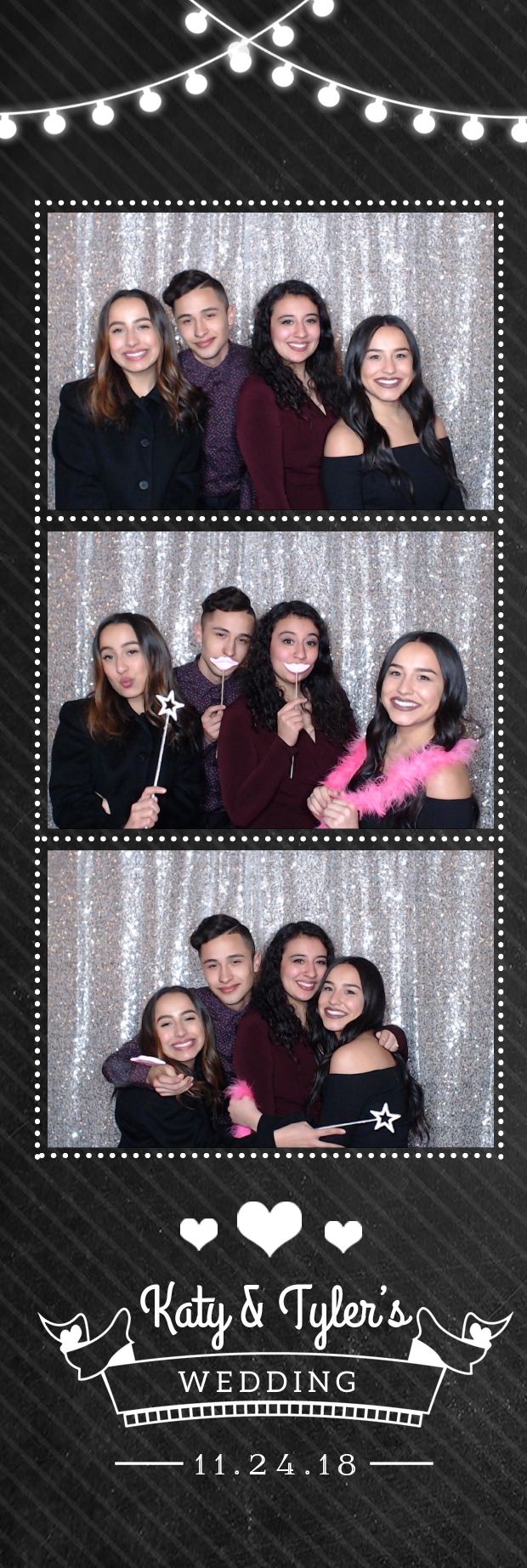 Katy and Tyler's wedding  | View more photos from the event at gallery.photoboothbillings.com/u/PhotoBoothBillings/Katy-and-Tylers-wedding